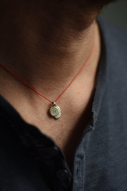 "XYZ" - Pendentif en argent personalisable