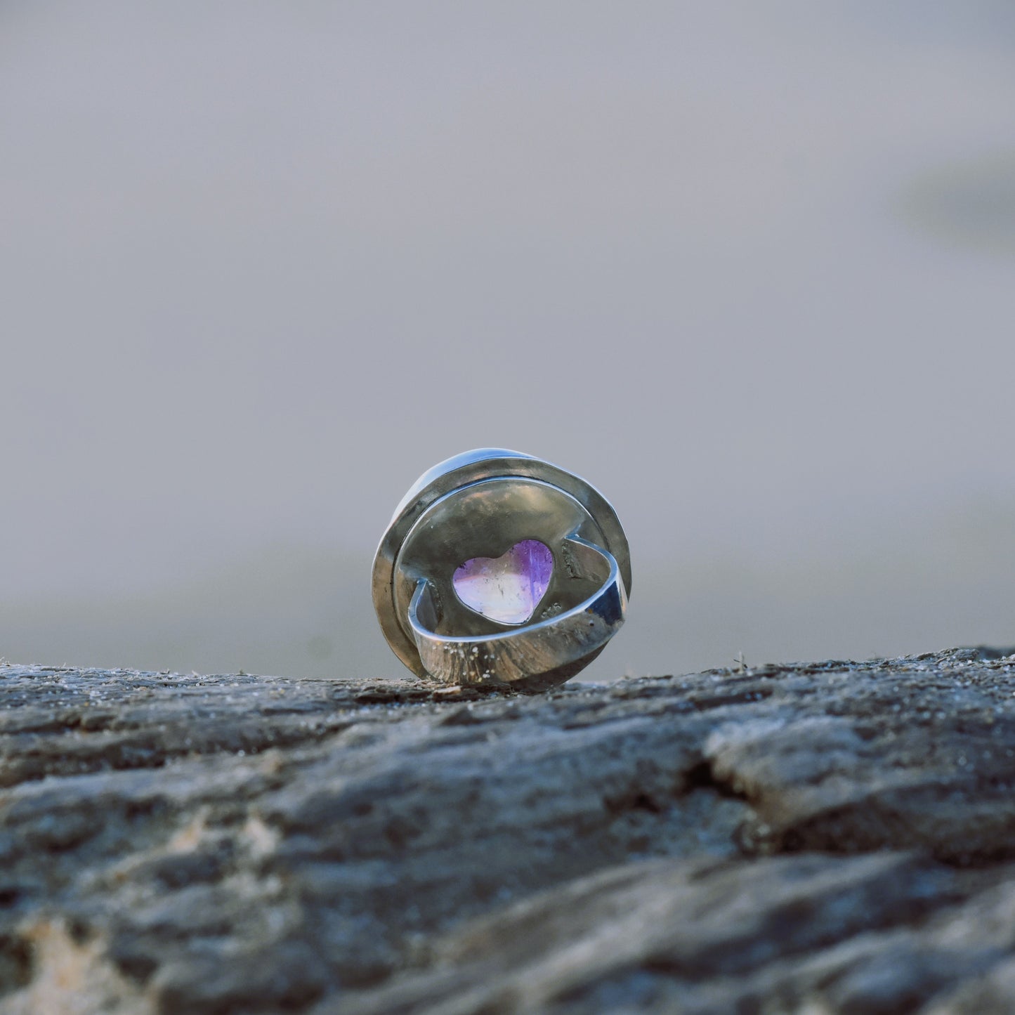 "Bon-Bon" - Bague en argent avec amétrine