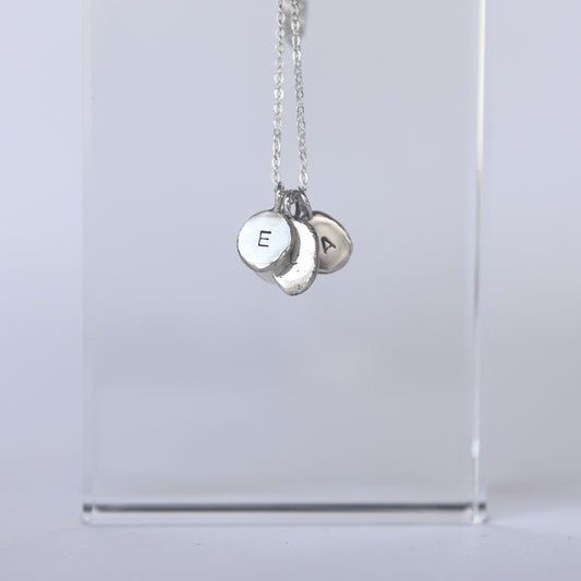 "XYZ" - Pendentif en argent personalisable